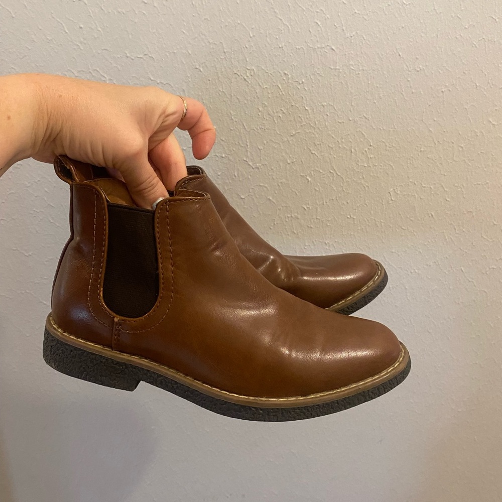 Deer Stags Brown Kids Boots
